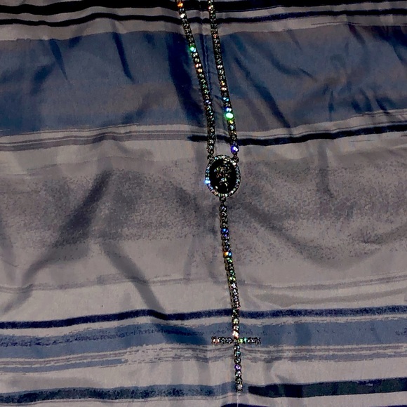 Iced out Jesus chain